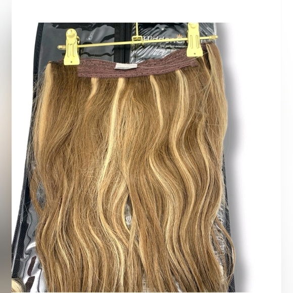 Remy 100% Premium Human Hair Brown With Highlights 5/24# - Picture 5 of 16